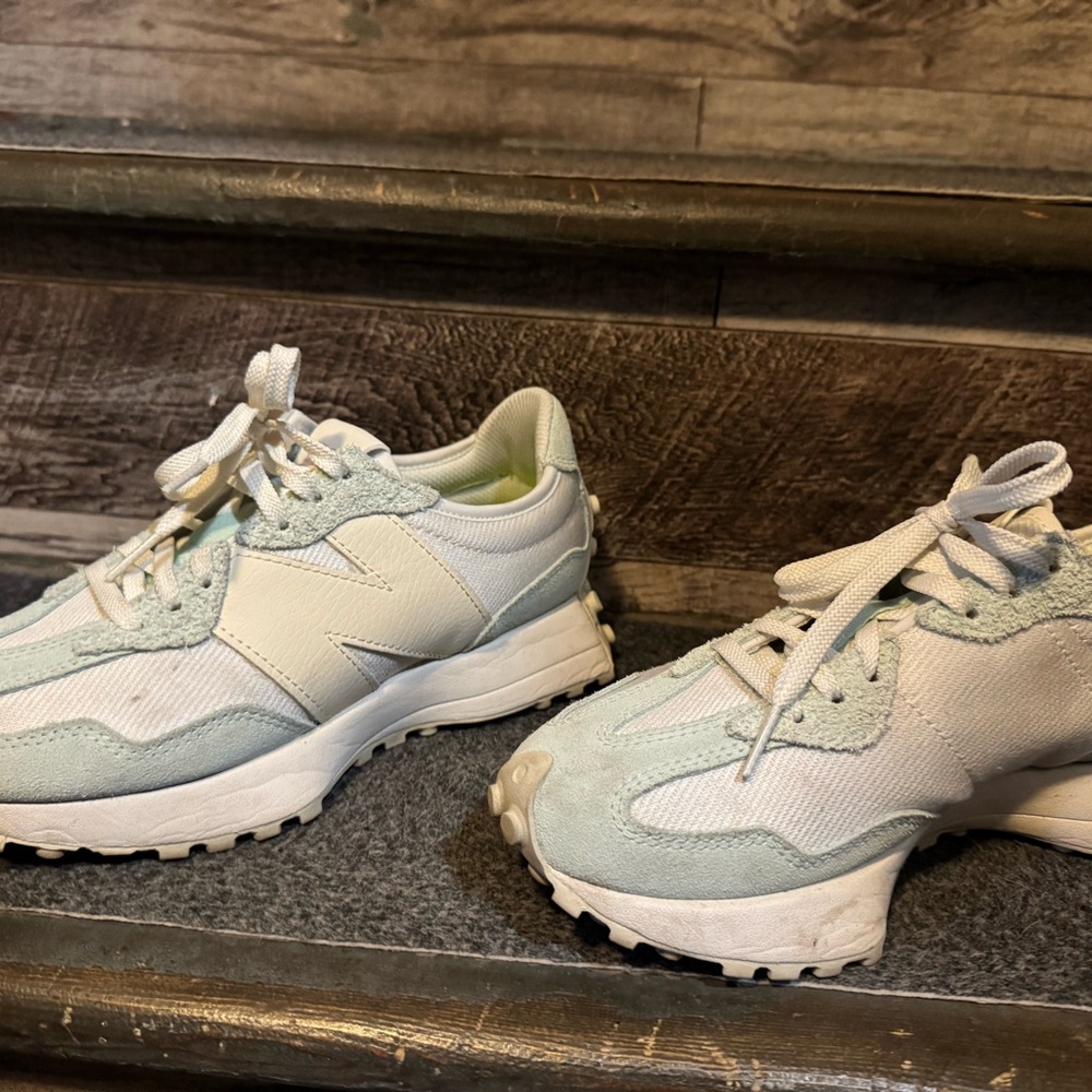 Women's new balance 327 Light Blue Sneakers